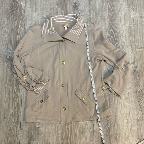 JM Collection Snap Jacket - Picture 4 of 6